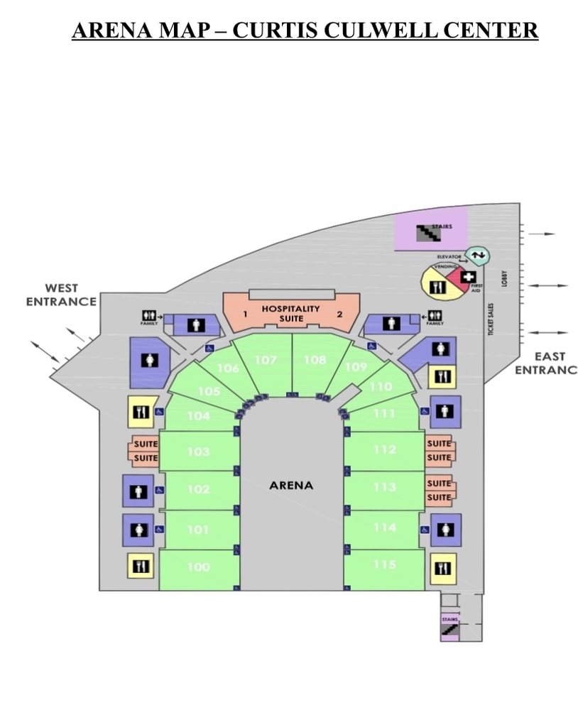 Arena map