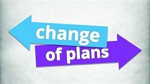 Change of Plans